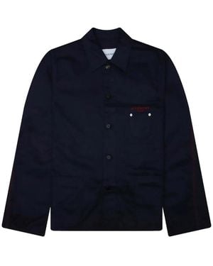 Givenchy Veste Couture Seam En Jean - Bleu