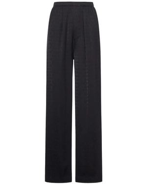 Balenciaga ロゴ パンツ - ブルー