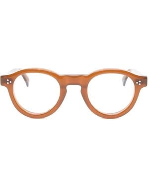 Lesca Runde Gaston Brille - Mehrfarbig