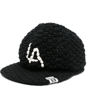 Maison Mihara Yasuhiro Bestickter La Hut - Schwarz