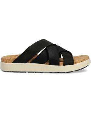Keen Sandalen Mit Überkreuzten Riemen - Schwarz