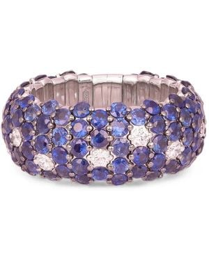 Zydo Sapphire And Diamond Ring - Purple