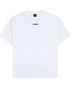 Pleasures Stadium Wordmark T-Shirt - White