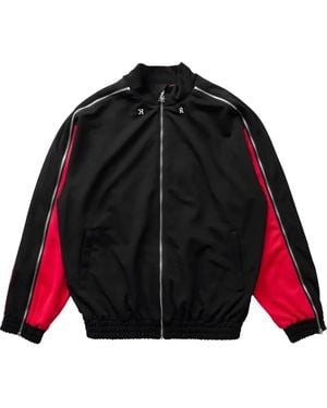 Kusikohc ジップアップ ボンバージャケット - ブラック