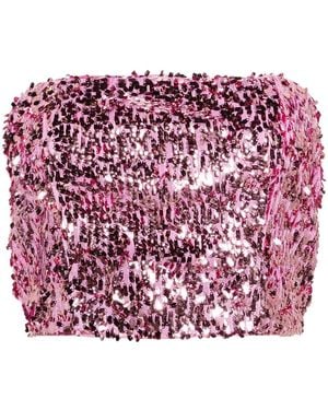 ROTATE BIRGER CHRISTENSEN Sleeveless Tops - Pink