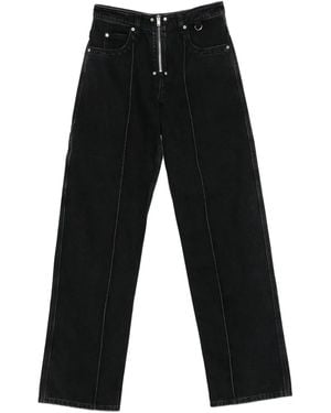 Isabel Marant Stely zip-fly panelled jeans - Schwarz
