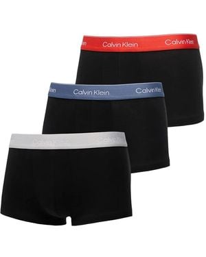 Calvin Klein Twee Katoenen Boxershorts - Zwart
