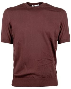 Alpha Studio ショートスリーブ Tシャツ - レッド