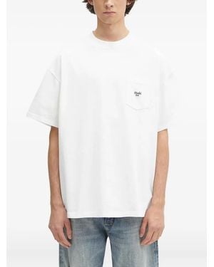 Ksubi Stamp Ekcess Ss Cotton T-Shirt - White