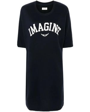 Zadig & Voltaire Portman St Imagine Knitted Dress - Black