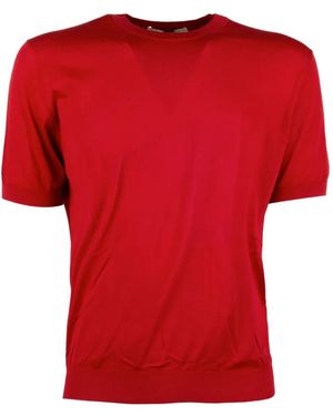 Brooksfield Top De Punto Fino - Rojo