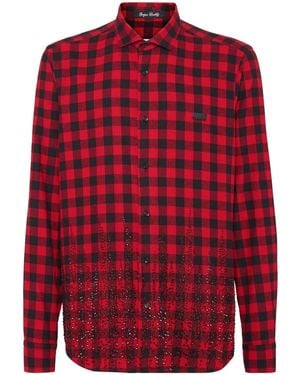 Philipp Plein Sugar Daddy Shirt - Red