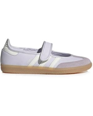 adidas Samba Jane Touch-Strap Trainers - White