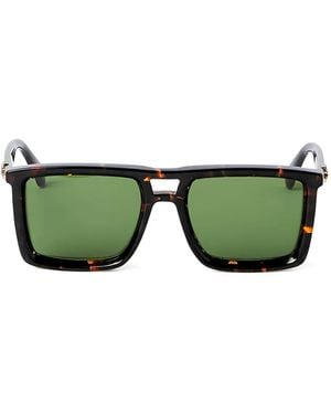 Off-White c/o Virgil Abloh Warren Sunglasses - Green