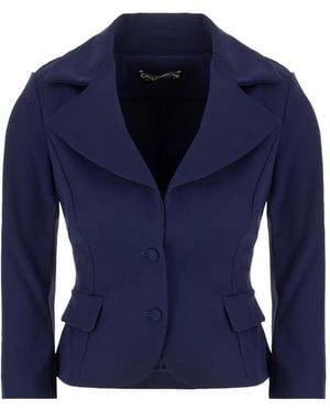 La Petite Robe Di Chiara Boni Kimimela Blazer - Blue