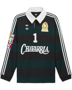 adidas Chavarria Ls Rugby Shirt - Blue