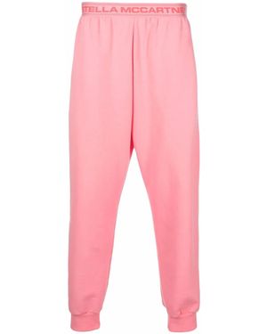 Stella McCartney Logo Waistband Jogging Trousers - Pink