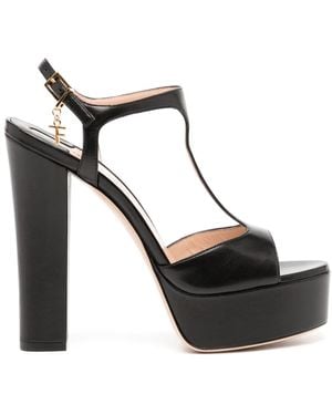 Tom Ford 130Mm Angelina Sandals - Black