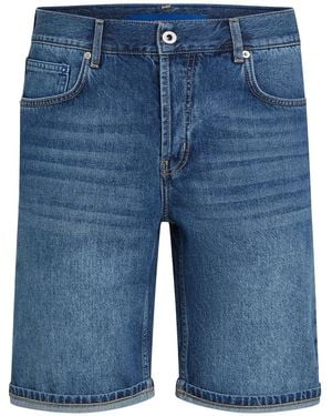 KARL LAGERFELD Denim Shorts - Blue