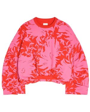 Dries Van Noten ドレープ スウェットシャツ パープル | Lyst Dries Van Noten ドレープ スウェットシャツ パープル | Lyst