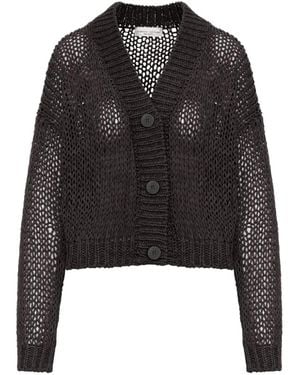 Roberto Collina Button-Fastening Cardigan - Black
