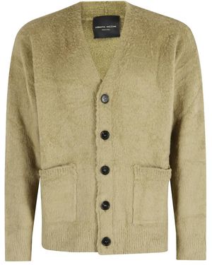 Roberto Collina Patch-pocket Button Cardigan - Green