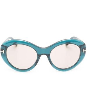 Tom Ford Elodie Sonnenbrille - Blau