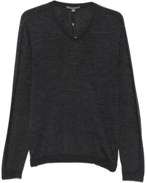 John Varvatos Pullover Mit V-Ausschnitt - Schwarz