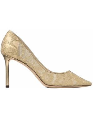 Jimmy Choo Romy 85 Pumps - Natural