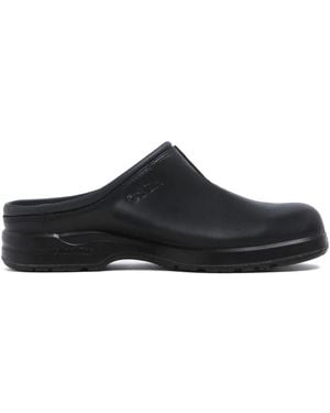 Comme des Garçons Clogs Aus Gummi - Schwarz