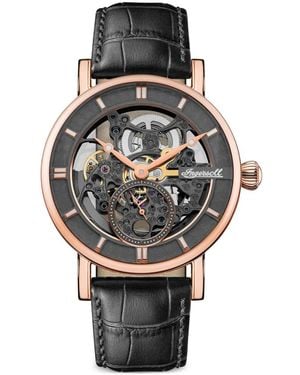 INGERSOLL  1892 The Herald Skeleton 40Mm Watch - Grey