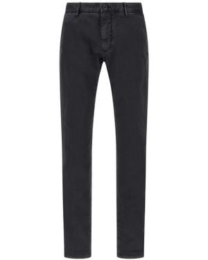 Incotex Slim-Cut Chino Trousers - Blue