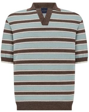 Paul & Shark Striped Short-Sleeve T-Shirt - Grey
