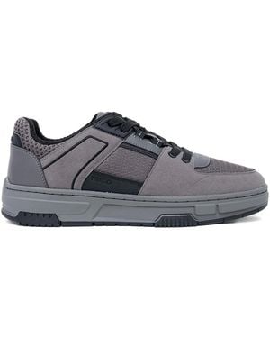 HUGO Paneled Sneakers - Gray