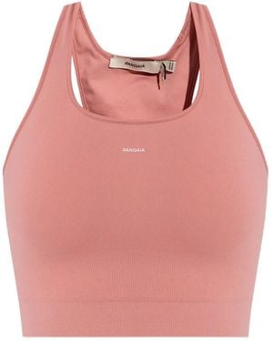 PANGAIA Sujetador deportivo con espalda de nadador - Rosa