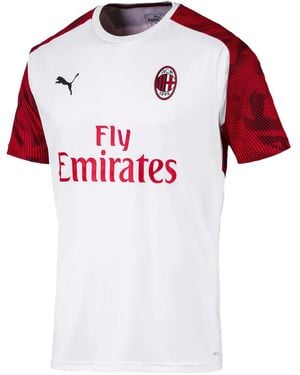 PUMA Ac Milan Short-Sleeve T-Shirt - Red