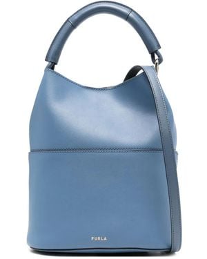 Furla Sfera バケットバッグ S - ブルー