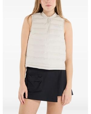C.r.a.f.t Subz Gewatteerde Bodywarmer Met Rits - Wit