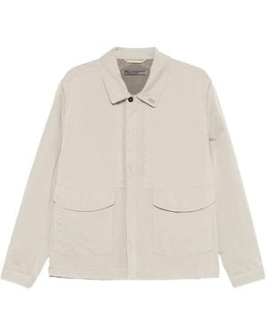 Massimo Osti Studio Chaqueta Con Parche Del Logo - Blanco