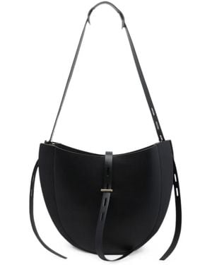 MINOBOSSI Lizzie Leather Cross Body Bag - Black