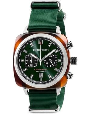 Briston Clubmaster Sport 42Mm Watch - Green