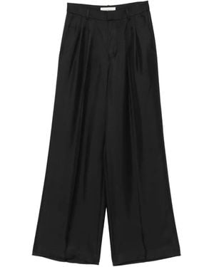 Lisa Yang Pleated Trousers - Black