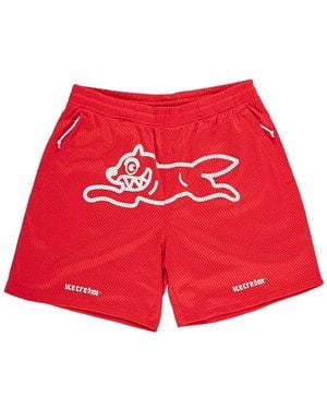 ICECREAM Pantalones Cortos Slurpee Con Logo - Rojo