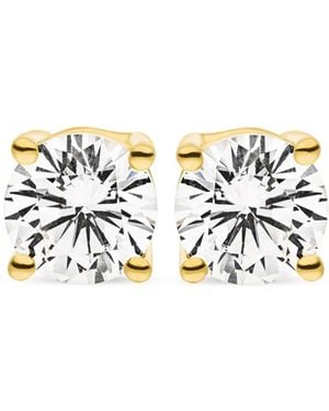 VEYNOU 14K Ella Diamond Stud Earrings - White