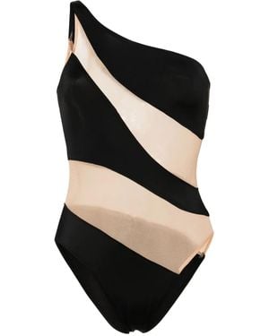 Norma Kamali Snake Mesh Mio - Black