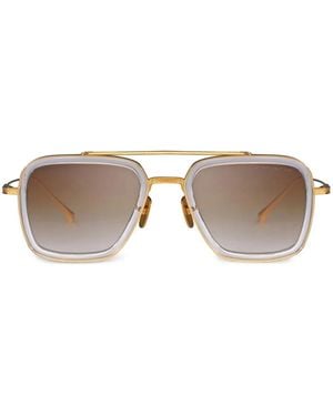Dita Eyewear Square-Frame Sunglasses - Metallic