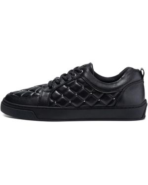 Leandro Lopes Ezio Sneakers Met Gewatteerd Patroon - Zwart