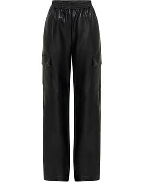 Nicholas Edwina Elasticated Cargo Pants - Black
