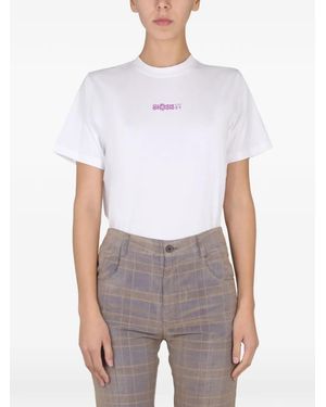 McQ Logo-Print T-Shirt - White