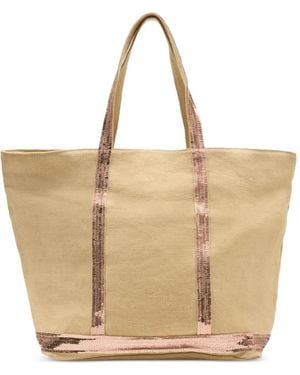 Vanessa Bruno L Handles Shopper Tote Bag - Natural